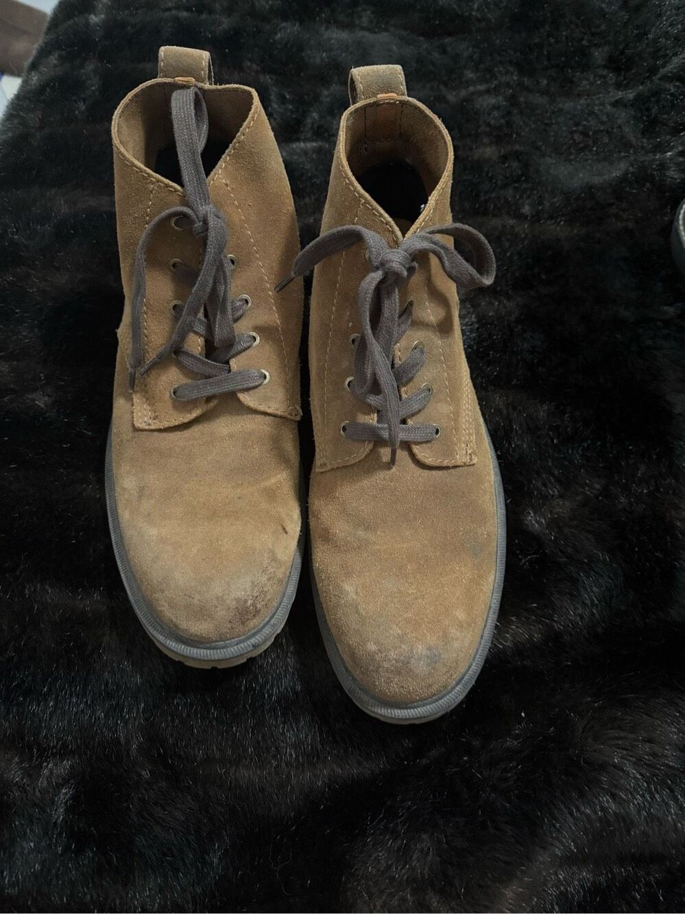 Frye FCO Ranger Chukka Mens Brown Suede Mid Top Lace Up Casual Dress Boots Sz 14